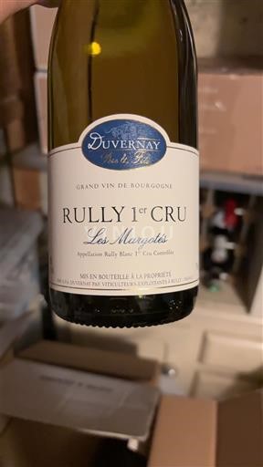 Burgundy Unspecified Premier Cru Duvernay Les Margotés 2022