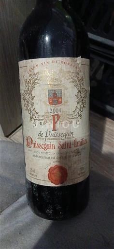Rượu vang Rouge sec Puysegur 2004 Pháp Bordeaux Puisseguin-saint-émilion AOC