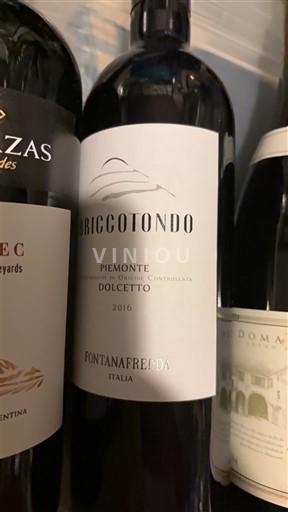 Piedmont Wines Dolcetto d'Alba Fontanafredda Briccotondo 2016
