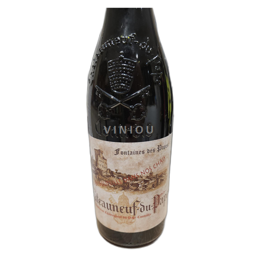 Údolí Rhôny Châteauneuf-du-Pape Fontaines des Papes 2018