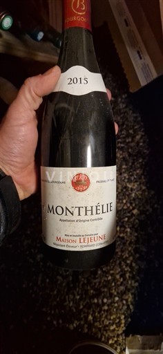Burgundy Monthélie Maison Lejeune 2015