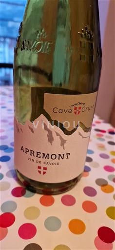 Savoie ja Bugey Apremont Cave Cruet 2024
