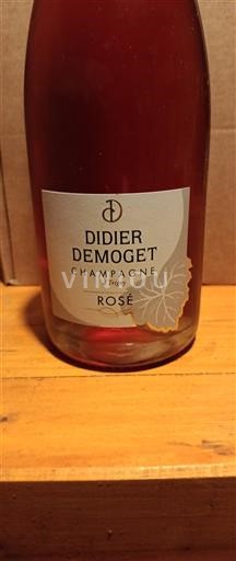 Champaña Champán Didier Demoget Rosé Sin añada
