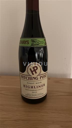 Kalifornské AVA Nespecifikováno Hitching Post Highliner 2021