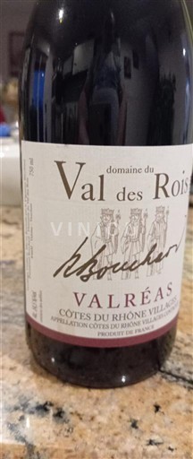 Rhônedalen Ospecificerad Domaine Val des Rois 2019