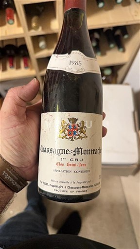 Bourgogne Chassagne-Montrachet Premier Cru M. Piquet Les Saint-Jean 1985