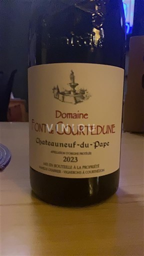 Údolí Rhôny Châteauneuf-du-Pape Domaine Font de Courtedune 2023