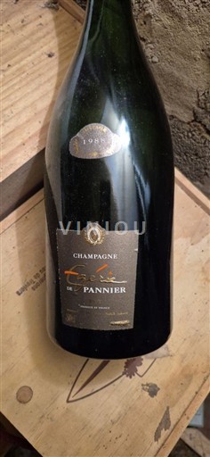 Champagne Pannier Egérie 1983