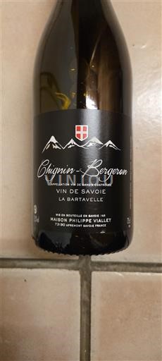Savojsko a Bugey Chignin-Bergeron Maison Philippe Viallet La Bartavelle 2022