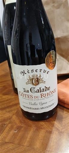 Valle del Rodano Côtes-du-Rhône La Galade Réserve Senza annata