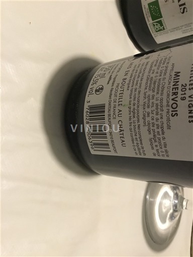 Langvedok Minervois Château Sainte Eulalie Vieilles Vignes 2019