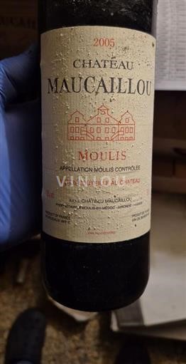 Bordeaux Haut-Médoc Appellation contrôlée Château Maucaillou Notables de MAUCAILLOU 2005