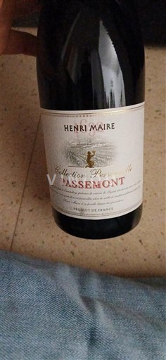 Jura Côtes-du-jura Henri Maire Collection Personnelle PASSEMONT 2022