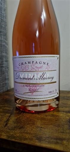 Champaña Champán Drémont-Marroy Rosé Sin añada