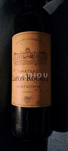 Bordeaux Saint-Estèphe Grand Cru Château Lafon-Rochet 2022