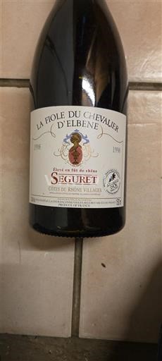 Rhône Valley Côtes du Rhône Villages La Fiole du Chevalier d'Elbène 1998