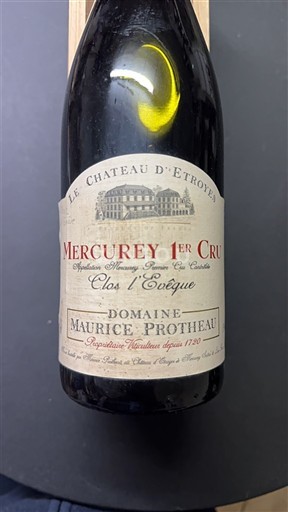 Bourgondië Niet gespecificeerd Premier Cru Château Le Château d'Etroyes Clos l'Evêque 1998