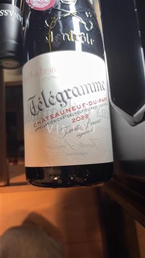 Rhônevallei Châteauneuf-du-Pape Domaine Vieux Télégraphe Télégramme 2022