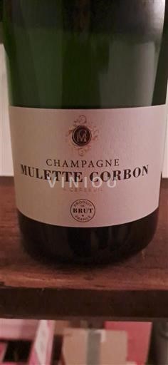 Champagne Sâm-panh Mulette Corbon Brut Không niên vụ