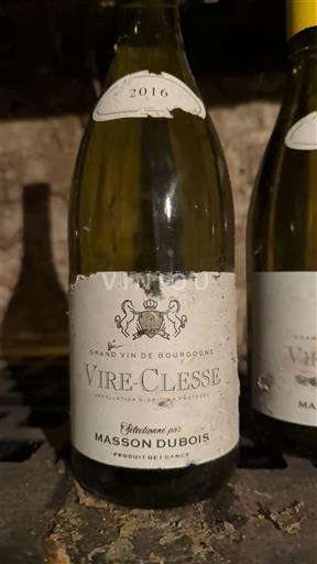 Borgoña Viré-clessé Masson Dubois 2016