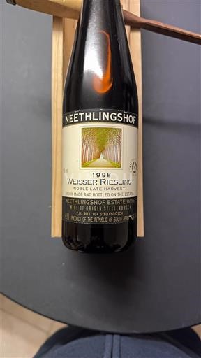 Küstenregion Stellenbosch Neethlingshof Weisser Riesling Noble Late Harvest 1998