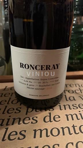 Valle del Loira Anjou Domaine Belargus Ronceray Sin añada