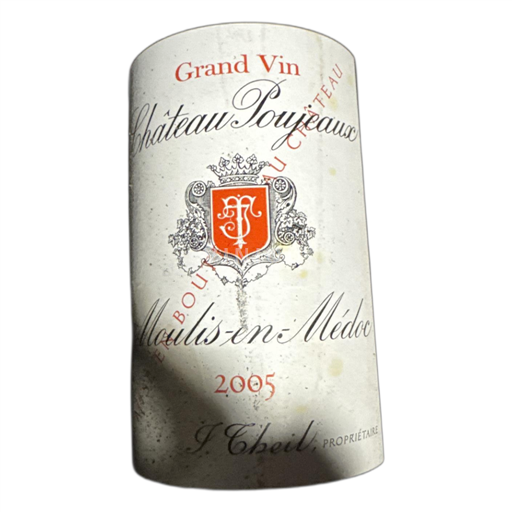 Bordeaux Moulis-en-Médoc Château poujeaux 2005