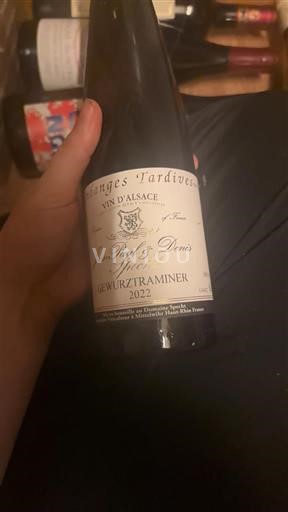 Alsace Vendanges Tardives Domaine Engel & Fils 2022