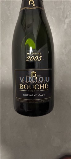 Champagne Bouché Père & Fils Millésime 2005