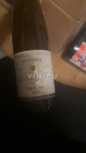 Alsace Vendanges Tardives Jean-Paul & Denis 2020