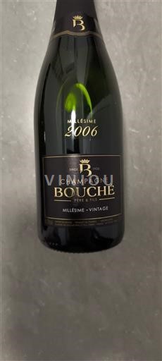Champagne Champagne Bouché Père & Fils Millésime 2006
