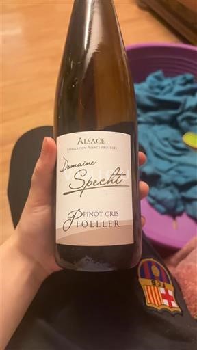 Alsace Domaine Specht Foeller 2022