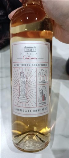 Provence Coteaux d'Aix-en-Provence Château Calissanne Hommage à la Bonne Mère 2024