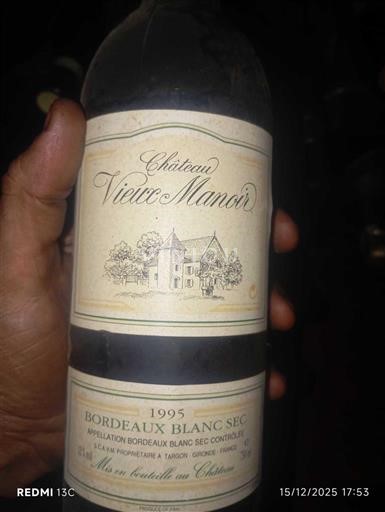 Bordeaux Bordeaux blanc Château Vieux Manoir 1995