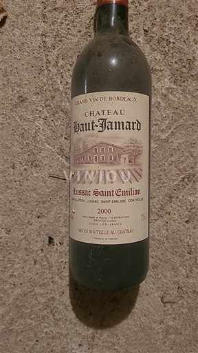 Bordeaux Lussac-saint-émilion Château Haut-Jamard 2000