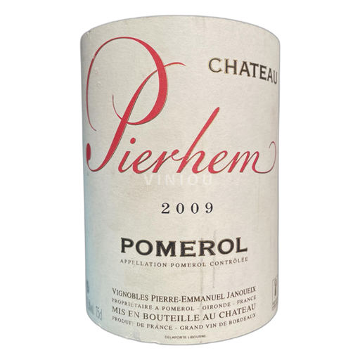 Bordeaux Pomerol Château Pierhem 2009