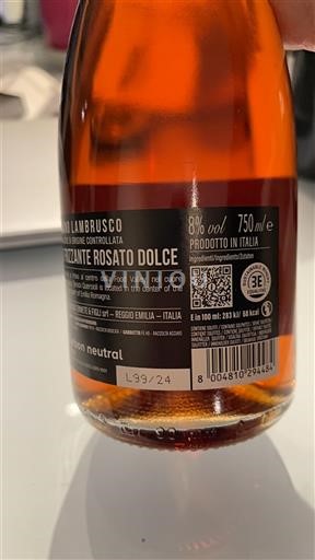 Emilia-Romagna Lambrusco Medici Ermete Không niên vụ
