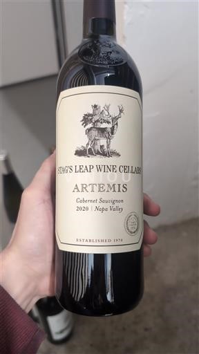 Kalifornijske AVA Napa Valley Stag's Leap Wine Cellars Artemis 2020