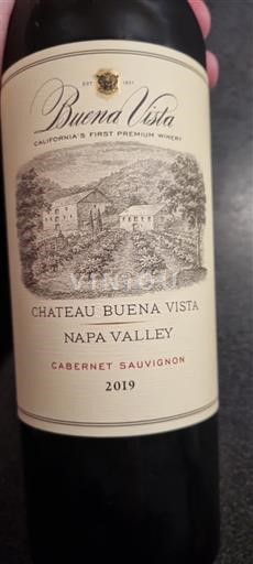Vùng trồng nho được cấp phép California Napa Valley Château Buena Vista 2019