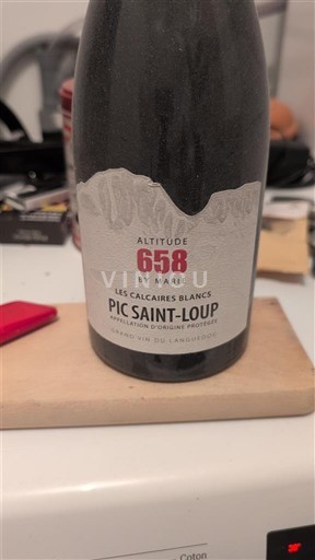 Langvedok Pic-saint-loup Altitude 658 by Marie Les Calcaires Blancs 2020