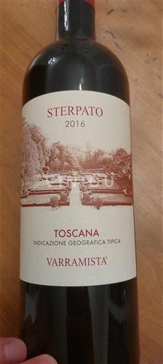 Tuscan Wines Unspecified Varramista Sterpato 2016