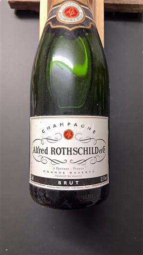 Champagne Sâm-panh Alfred Rothschild & Cie Grande Réserve Không niên vụ