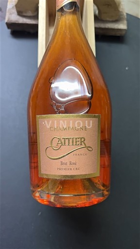 Champagne Premier Cru Cattier Brut Rosé Non-Vintage