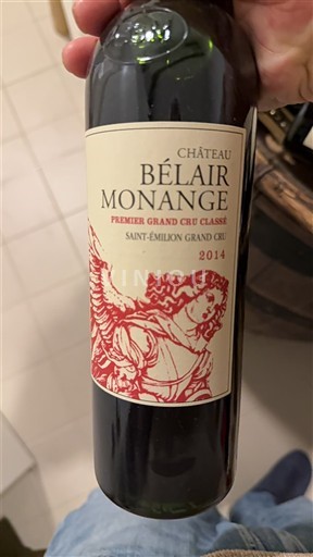Bordeaux Saint-Émilion Grand Cru Premier Grand Cru Classé Château Bélair-Monange 2014