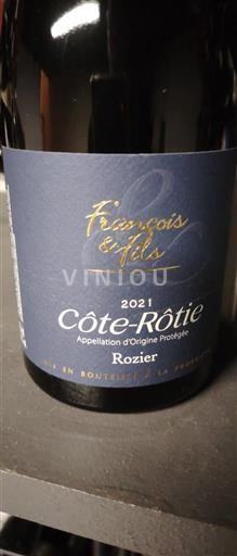 Vallée du Rhône Côte-rôtie François & Fils Rozier 2021