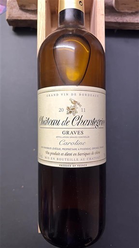 Bordeaux Graves Château Chantegrive Caroline 2011
