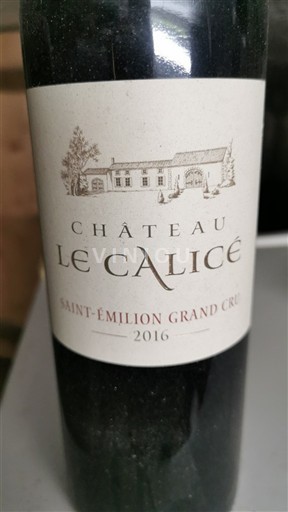 Bordeaux Saint-Émilion Grand Cru Grand Cru Château Le Calicé 2016