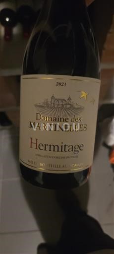 Údolí Rhôny Hermitage Domaine S Martinelles 2023