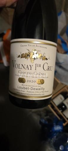 Borgoña No especificado Premier Cru Domaine Loubet-Dewailly Clos des Chênes 2020