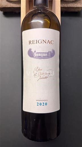 Bordéus Reignac Vin Sauvage Tracés 2020